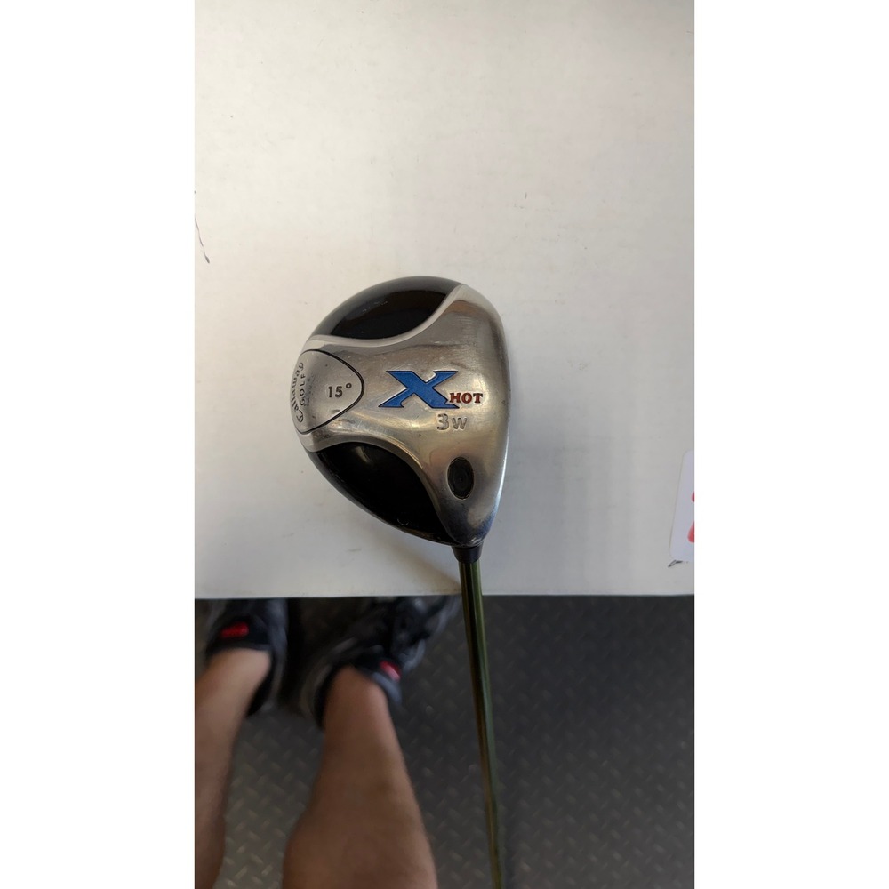 Callaway X Hot 3 Wood 15 Degree Fairway Wood Aldila NV 85-S Stiff Graphite Shaft